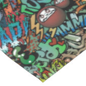 Urban street art Graffiti: patroon Tafelkleed (Gekanteld)