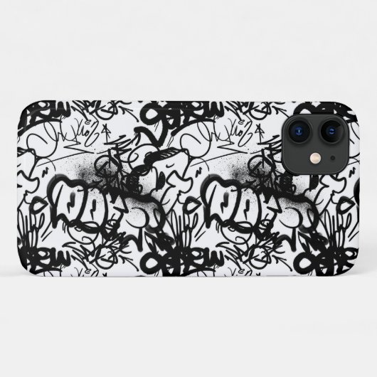 Urban Street Art Graffiti Pattern Case-Mate iPhone Case (Achterkant (horizontaal))