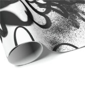 Urban Street Art Graffiti Pattern Wrapping Paper Cadeaupapier (Rol Hoek)