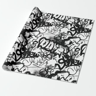 Urban Street Art Graffiti Pattern Wrapping Paper Cadeaupapier
