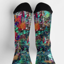 Urban Street Art Graffiti Sokken