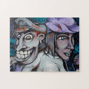 Urban Street Art Madrid. Legpuzzel