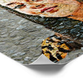 Urban Street Art Portret Wall Decor Poster (Hoek)