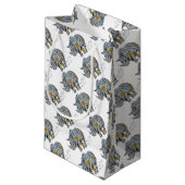 Urban Street Art: Ribbon Rhinoceros Klein Cadeauzakje (Voorkant Gekanteld)