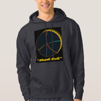 Urban Street Ball Grafische Hoodie – Liefde voor B