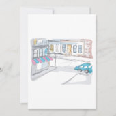 Urban Street Scene Uitnodigingen (Voorkant)