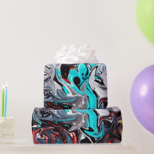 Urban street style graffiti party cadeaupapier (Feestgeschenken)