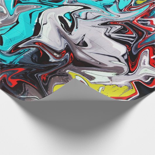 Urban street style graffiti party cadeaupapier (Hoek)