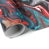 Urban street style graffiti party cadeaupapier (Rol Hoek)