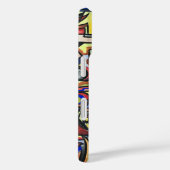 Urban Street Twee-Hand geschilderd Abstract Geomet Case-Mate iPhone Case (Achterkant / Rechts)