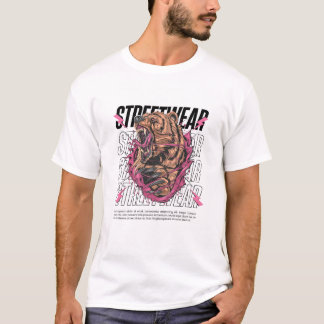 Urban Streetwear grafisch T-shirt | Art T-shirt vo