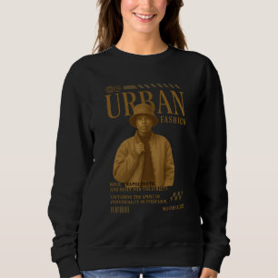 Urban Streetwear Poster – T-shirt met zelfverzeker