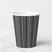 Urban Stripe Paper Cup – Slank. Modern. Essentieel Papieren Bekers (Achterkant)
