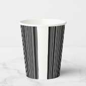 Urban Stripe Paper Cup – Slank. Modern. Essentieel Papieren Bekers (Links)