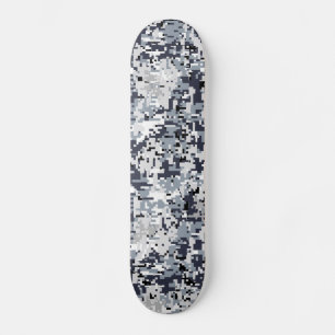 Urban Style Gray Digital Camouflage Persoonlijk Skateboard