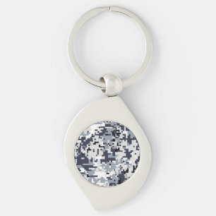 Urban Style Gray Digital Camouflage Sleutelhanger