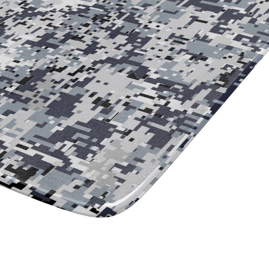 Urban Style Gray Digital Camouflage Snijplank (Hoek)