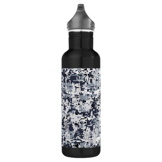 Urban Style Gray Digital Camouflage Waterfles (Rechts)