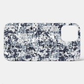 Urban Style Silver Digital Camouflage Decor Case-Mate iPhone Case (Achterkant (horizontaal))