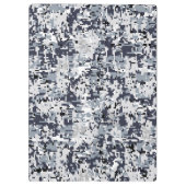 Urban Style Silver Digital Camouflage Klembord (Achterkant)