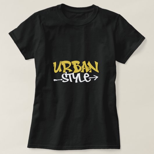 Urban Style T-shirt voor dames (Design voorkant)