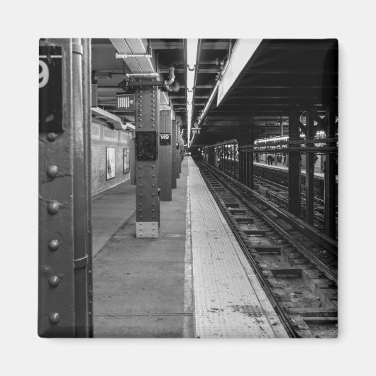 Urban Subway foto Magneet (Voorkant)