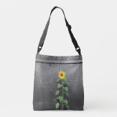 Urban Sunflower Crossbody Tas (Achterkant)