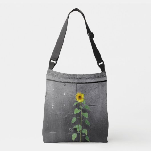 Urban Sunflower Crossbody Tas (Voorkant)