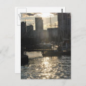 Urban Sunset Briefkaart (Voorkant / Achterkant)