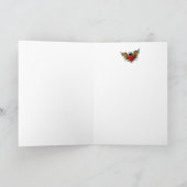 Urban Tattoo Winged Heart Wenskaarten Kaart (Binnen)