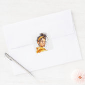 Urban Teen Vierkante Sticker (Envelop)