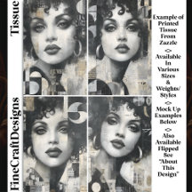 Urban Texture Moderne Portretten DM4L Decoupage