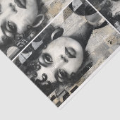 Urban Texture Moderne Portretten DM4R Decoupage Tissuepapier (Detail)