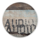 Urban-thema loft stijl audiofiele muziek liefhebbe keramische knop (Voorkant)