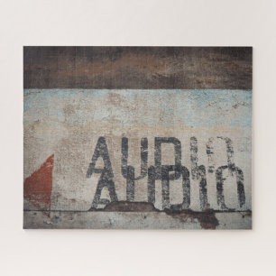 Urban-thema loft stijl audiofiele muziek liefhebbe legpuzzel