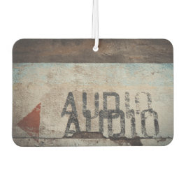 Urban-thema loft stijl audiofiele muziek liefhebbe luchtverfrisser