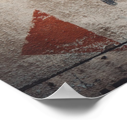 Urban-thema loft stijl audiofiele muziek liefhebbe poster (Hoek)