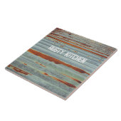 Urban-thema loft stijl audiofiele muziek liefhebbe tegeltje (Zijkant)