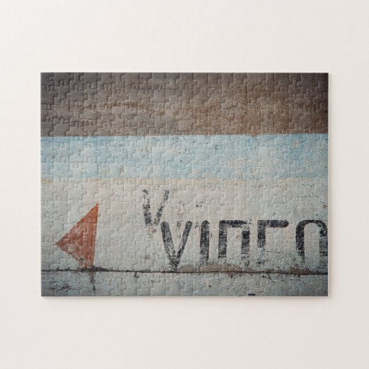 Urban-thema loft stijl cinephile film liefhebbers legpuzzel (Horizontaal)