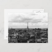 Urban-thema Parijs Briefkaart (Voorkant / Achterkant)
