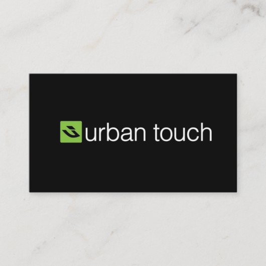 Urban Touch Visitekaartje (Voorkant)