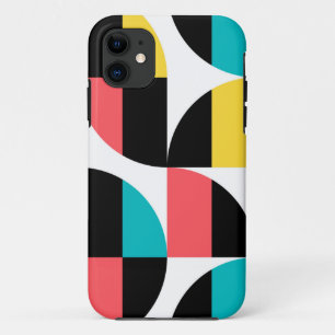 Urban, trendy, kleurrijk, modern grafisch patroon Case-Mate iPhone case