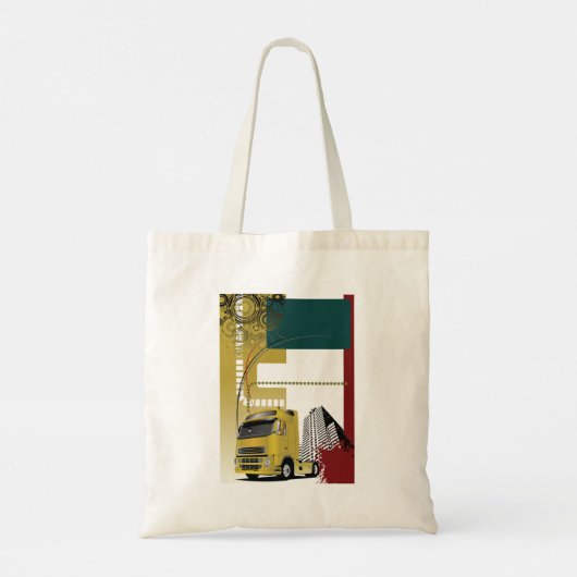 Urban Truck Canvas tas (Achterkant)