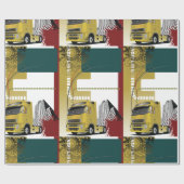 Urban Truck Wrapping Paper Cadeaupapier (Vlak)