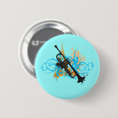 Urban Trumpet Ronde Button 5,7 Cm (Voorkant /achterkant)