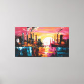 Urban Twilight Canvas Afdruk (Voorkant)