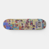 Urban Underground NYC Graffiti Popsicle Deck Persoonlijk Skateboard (Horizontaal)