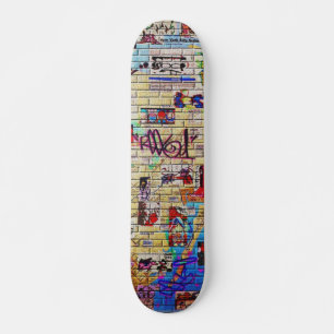 Urban Underground NYC Graffiti Popsicle Deck Persoonlijk Skateboard