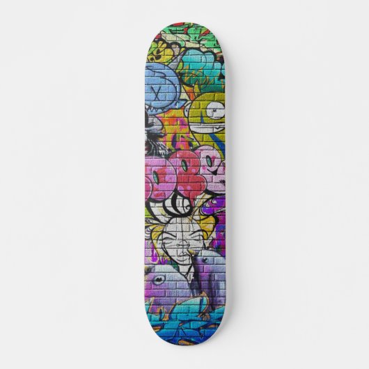 Urban Underground NYC Graffiti Popsicle Deck Persoonlijk Skateboard (Voorkant)