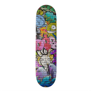 Urban Underground NYC Graffiti Popsicle Deck Persoonlijk Skateboard
